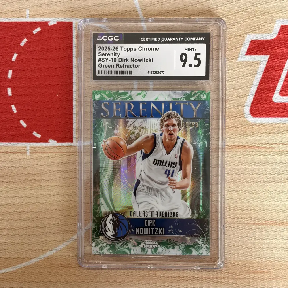 Dirk Nowitzki - 2025-26 Topps Chrome Serenity