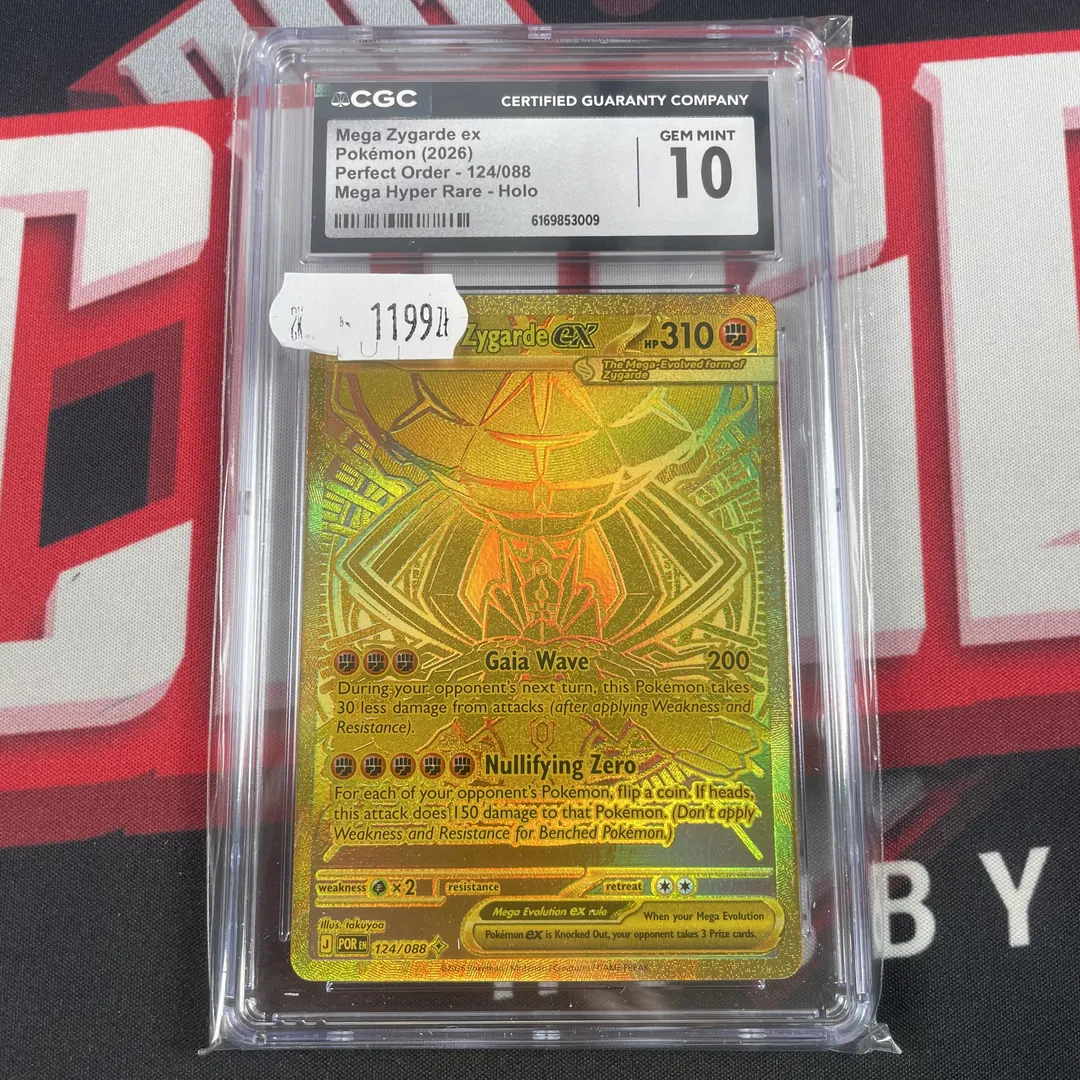 Mega Zygarde ex 124/088 - Pokemon TCG Perfect Order
