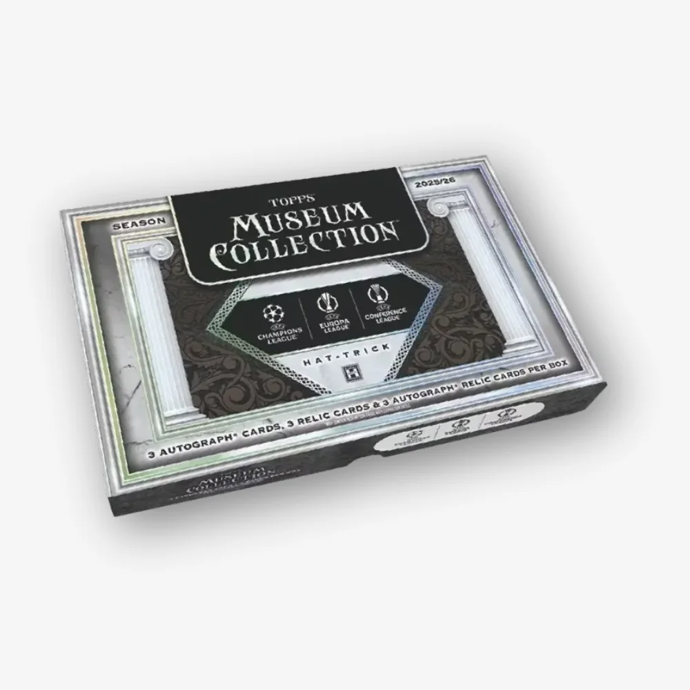2025-26 Topps Museum UEFA Club Competition Hattrick Hobby box