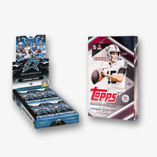 2025 Topps Resurgence Football 1x Hobby Box + 2026 Flagship Football 1x Hobby Box Break #878 - obrazek 2