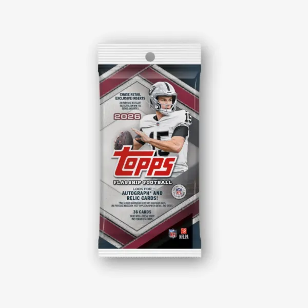 2026 Topps Flagship Football - Fat pack