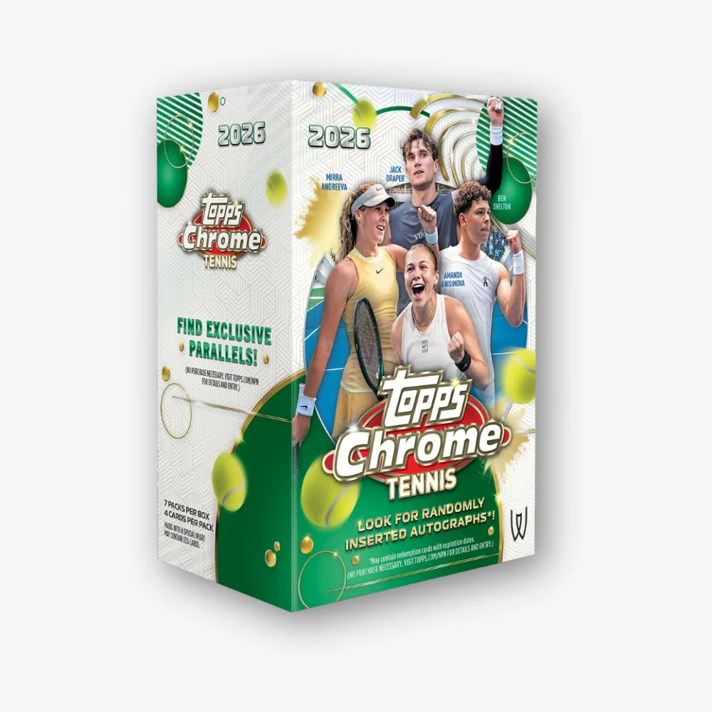 *PREORDER* 2026 Topps Chrome Tennis - Value Box