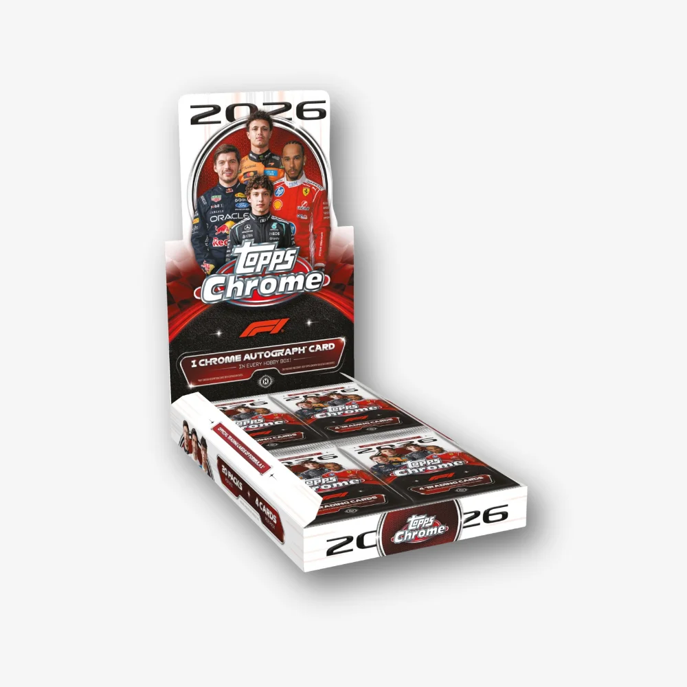 *PREORDER* 2026 Topps Chrome® Formula 1 - Hobby Box
