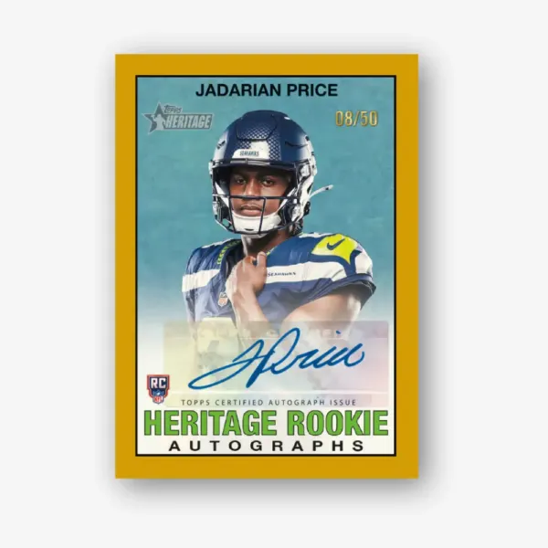 2026 Topps Heritage Football - Value Box - obrazek 4