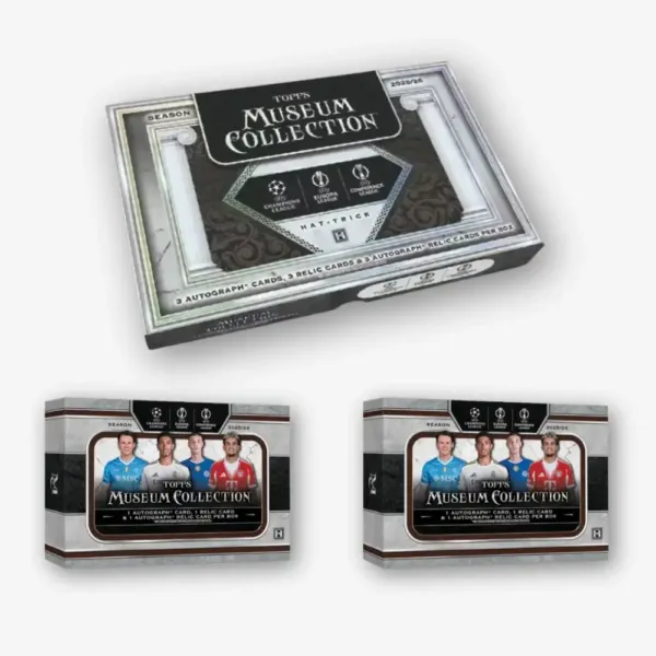 2025-26 TOPPS Museum Collection UEFA Club Competitions Soccer 2x Hobby Box Half Case + 1x Hat Trick Box Break #876 - obrazek 2