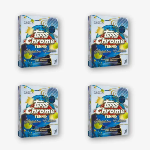 2026 Topps Chrome Sapphire Tennis 4x Box Break #909 - obrazek 2