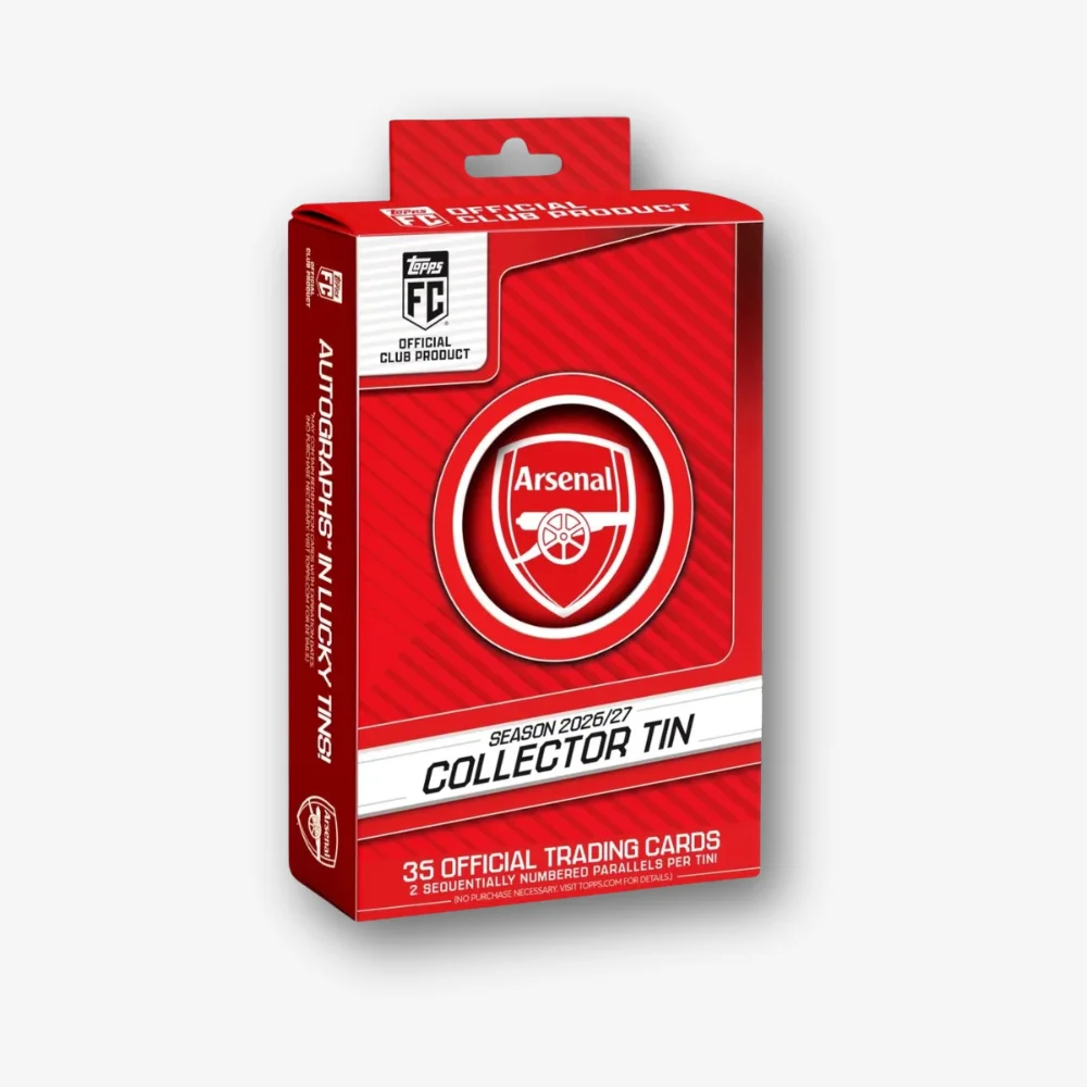2026-27 Topps Arsenal Collector Tin